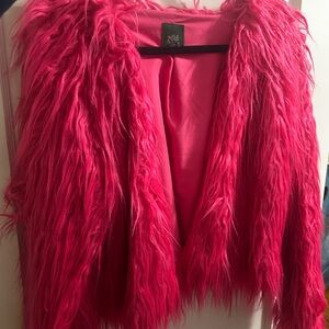 Wild Fable Pink Teddy Jacket